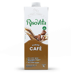 RisoVita - Bebida de Arroz Líquida Sabor Café
