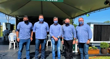 Imagem Fumacense Alimentos presente na 31ª Abertura Oficial da Colheita do Arroz