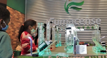 Imagem Alunos do Bairro da Juventude aprendem sobre a indústria do arroz